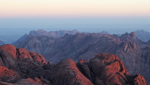 Soloppgang – Mount Sinai (foto: Ibrahim El-Mezayen)