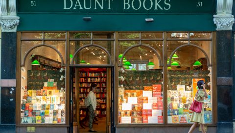 London,,Uk-1.08.18:,The,Hampstead,Daunt,Books,Branch.,Daunt,Books,Is