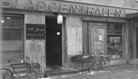 Bladcentralen Trondheim 1944 (DigitaltMuseum)